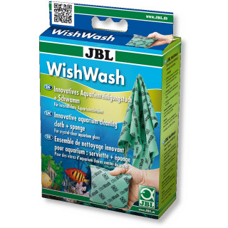 JBL WishWash Reinigungstuch und Schwamm für Aquarien und Terrarien (6152600)