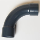PVC 90° Bogen 10 bar Druckrohr Teich Filterbau Pool Rohr Fitting - Ø110 mm