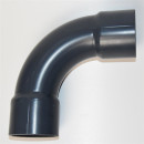 PVC 90° Bogen 10 bar Druckrohr Teich Filterbau Pool Rohr Fitting - Ø110 mm