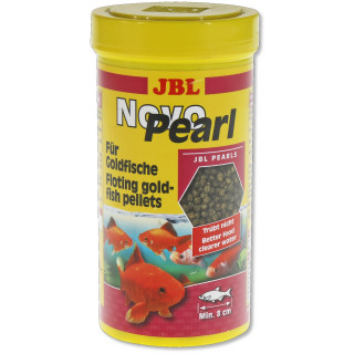 JBL NovoPearl - Hauptfutterperlen für Goldfische - Inhalt: 250 ml (3030000)