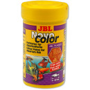 JBL NovoColor - Flocken-Hauptfutter für farbenprächtige Aquarienfische - Inhalt: 100 ml (3015600)