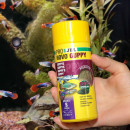 JBL Pronovo Guppy Grano S - Aquarium Hauptfutter-Granulat in Größe S für Guppys & andere Lebendgebärende von 3-10 cm - Inhalt: 250 ml (3116200)