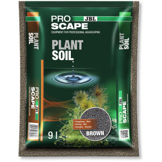 JBL Proscape Plant Soil Brown - Brauner Süßwasser-Bodengrund für Aquascaping - Inhalt: 9 L (6708100)