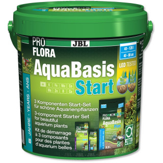 JBL PROFLORA AquaBasis Start - Pflanzendünger Start-Set für Süßwasser-Aquarien - Menge: 2,5 Liter (2021700)