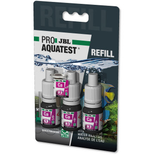JBL PROAQUATEST Ca Calcium - Refill-Schnelltest zur Bestimmung des Kalziumgehalts in Meerwasser-Aquarien (Nachfüllpackung)
