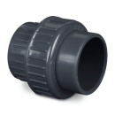 PVC-Kupplung mit 2x Klebeverbindung, schraubbar mit...