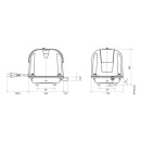 THOMAS® (Yasunaga) Hochwertige professionelle Luftpumpe Air Blow (45 Liter/min.) AP-40