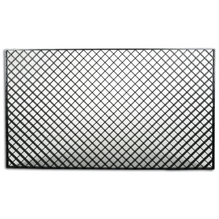 Filtermedienauflage schwarz, 680 x 400 x 12mm, Maschenweite: 18 mm