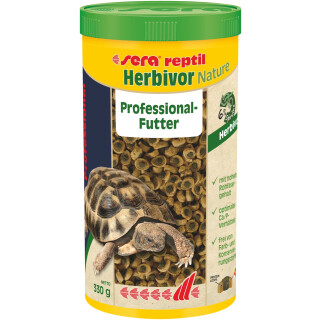 SERA Reptil Herbivor Nature - Professional Futter - Das Zweikomponentenfutter für herbivore Reptilien und Landschildkröten