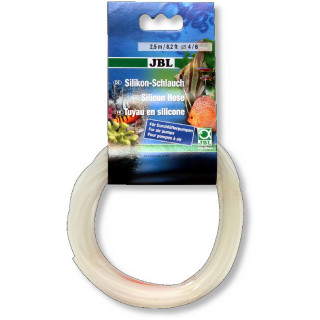 JBL Silikonschlauch für Luftpumpen - Länge: 2,5 m - ⌀ 4/6 mm