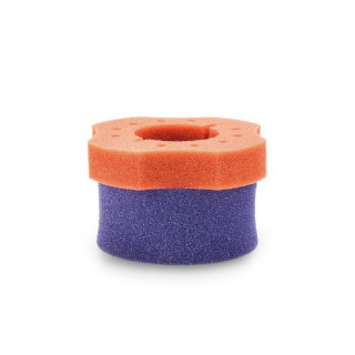 OASE Ersatzschwamm Set für FiltoClear 5000 Druckfilter - 1 roter und 1 violetter Schwamm (OASE-Nr. 77872)
