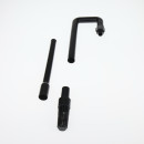JBL InSet 16/22 - Ansaugrohr Komplett-Set für Außenfilter CristalProfi e1500/1,2 - Länge: 36 - 54 cm