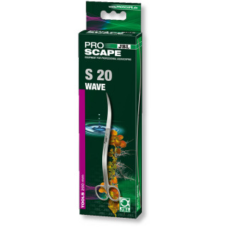 JBL PROSCAPE TOOLS S 20 WAVE Schere - Wellenschere für die Pflanzenpflege in Aquarien