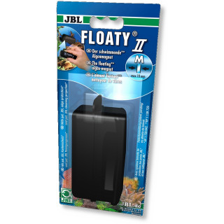 JBL FLOATY II - Schwimmender Scheiben-Reinigungsmagnet für Aquarien - Größe M