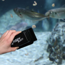 JBL FLOATY BLADE - Schwimmender Scheiben-Reinigungsmagnet mit Klinge für dicke Aquarienscheiben - Größe: L