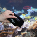 JBL FLOATY BLADE - Schwimmender Scheiben-Reinigungsmagnet mit Klinge für dicke Aquarienscheiben - Größe: L