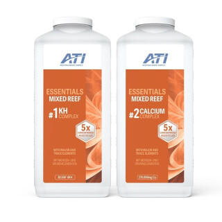 ATI Essentials Mixed Reef Set = #1 KH + #2 Ca (Nachfolgeprodukt von Essentials Pro) - Menge: 2 x 2.700 ml