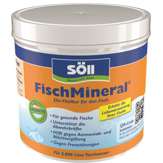 Söll FischMineral® - Die Vitalkur für den Fisch