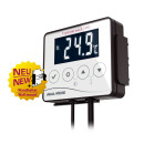 AQUA MEDIC T Controller twin 2.0 PRO - Digitales Temperatur Mess- und Regelgerät zur gleichzeitigen Steuerung von Heiz- und Kühlaggregaten