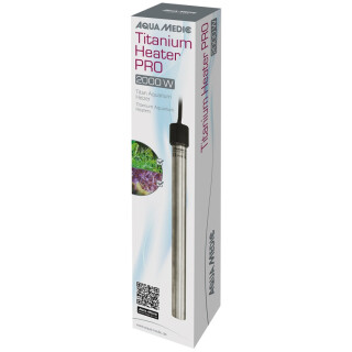 AQUA MEDIC Titanium Heater PRO - Titan Aquarium Heizer - Leistung: 2.000 Watt