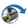 OSAGA Saugofant "Non-Stop" Teichsauger / Schlammsauger - Saugen ohne Unterbrechung! (2.000 Watt)
