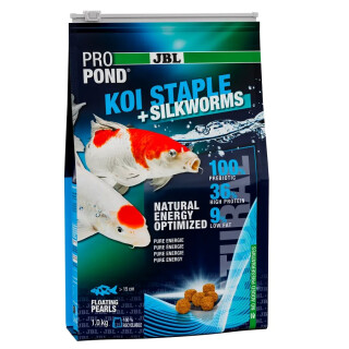 JBL Propond Koi Staple + Silkworms Koifutter mit Seidenraupen