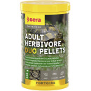 SERA Tortoise Adult Herbivore Duo Pellets - Premium-Hauptfutter für herbivore Landschildkröten
