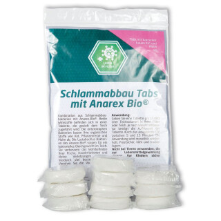 Koi Tabs mit Schlammabbaubakterien und Anarex-Bio